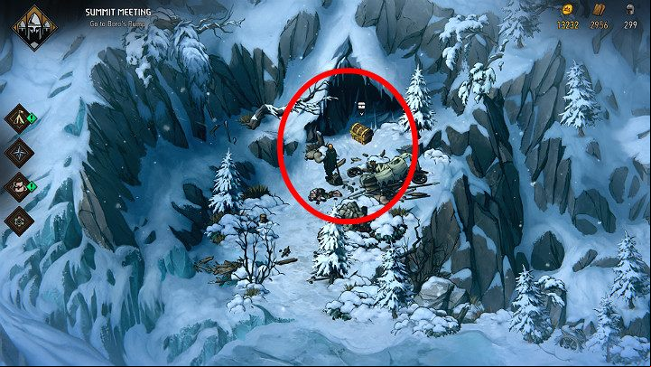 The first treasure in Mahakam is right near the starting point - Hidden treasures chests in Mahakam| Thronebreaker The Witcher Tales - Maps of hidden treasures - Thronebreaker The Witcher Tales Guide