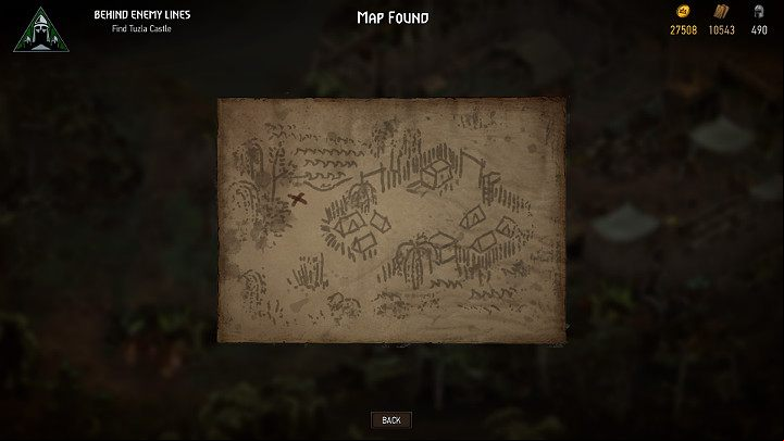 The location of the map leading to treasure number 7 is marked on the map of Angren with a blue number (7) - Hidden treasures chests in Angren| Thronebreaker The Witcher Tales - Maps of hidden treasures - Thronebreaker The Witcher Tales Guide