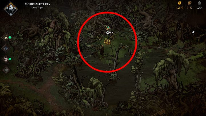 The last treasure chest in Angren is locked - Hidden treasures chests in Angren| Thronebreaker The Witcher Tales - Maps of hidden treasures - Thronebreaker The Witcher Tales Guide