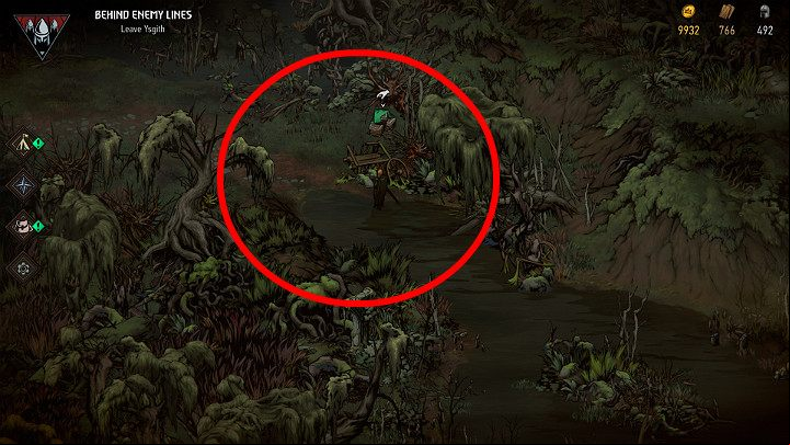 To make things simpler, we show the location of the key for the treasure chest number 9 - Hidden treasures chests in Angren| Thronebreaker The Witcher Tales - Maps of hidden treasures - Thronebreaker The Witcher Tales Guide