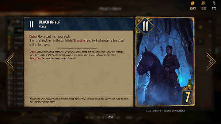 Gold, special units are very powerful allies who are able to turn the tides of victory - Types of units, flags and gadgets in Thronebreaker The Witcher Tales - Card Deck - Thronebreaker The Witcher Tales Guide