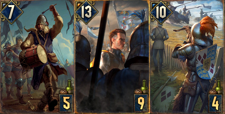 When matching cards to your army, try to select them in such a way as to maximize their potential - Types of units, flags and gadgets in Thronebreaker The Witcher Tales - Card Deck - Thronebreaker The Witcher Tales Guide