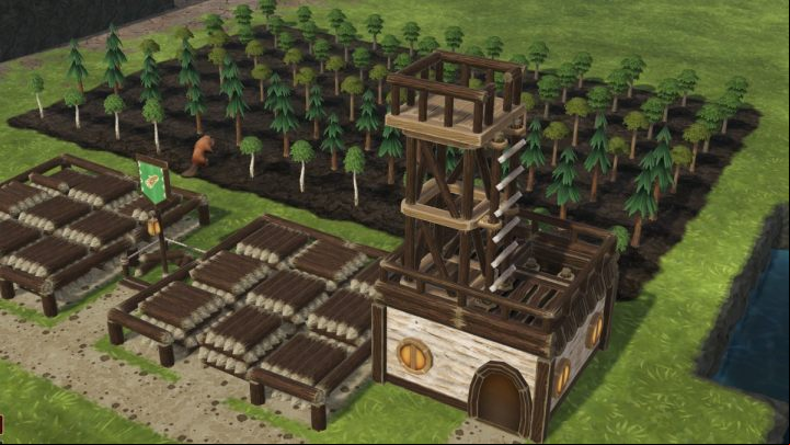After you've given your beavers the basic means of survival, it's time to build a water wheel and a wood workshop - Timberborn: Beginners Guide - Basics - Timberborn Guide