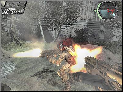 If you've followed my exact instructions, you shouldn't have any problems killing all of the nearby enemy soldiers - New Blood II - Walkthrough - Timeshift - Game Guide and Walkthrough