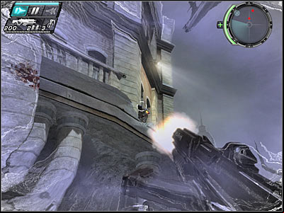 A second soldier will probably be standing in front of you - Infiltration II - Walkthrough - Timeshift - Game Guide and Walkthrough