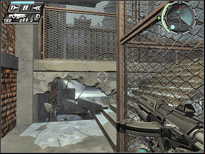 Once you're ready, start moving towards the upper level - Infiltration II - Walkthrough - Timeshift - Game Guide and Walkthrough