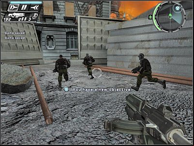 Your allies will automatically take their positions, so you won't have to worry about them - Infiltration III - Walkthrough - Timeshift - Game Guide and Walkthrough
