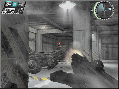 Keep shooting at the visible enemy soldiers - Ground Floor II - Walkthrough - Timeshift - Game Guide and Walkthrough