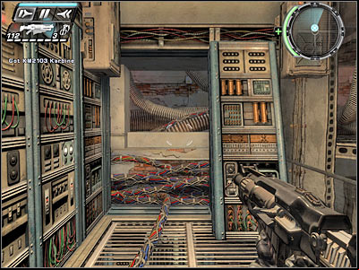 There's only one ageway here, so you shouldn't have any problems finding the exit - Heist II - Walkthrough - Timeshift - Game Guide and Walkthrough