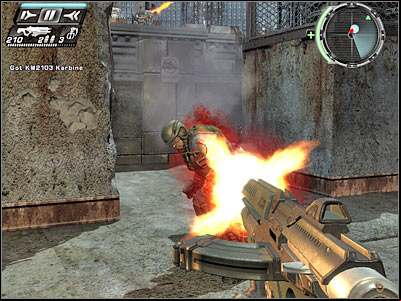 Make sure that the area is safe - Getaway II - Walkthrough - Timeshift - Game Guide and Walkthrough