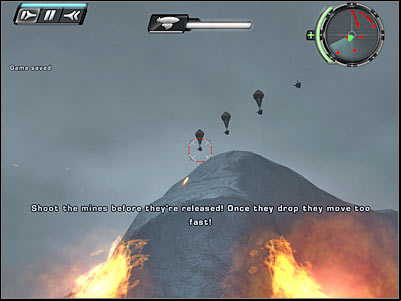 The final phase of this mission will require you to focus on the fighters jets once again, however it's going to be a lot easier to destroy them this time - Disputed Airspace - Walkthrough - Timeshift - Game Guide and Walkthrough