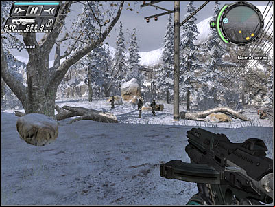 Once you've defeated your opponents, make sure that you've collected ammunition from their dead bodies - Better Late... II - Walkthrough - Timeshift - Game Guide and Walkthrough