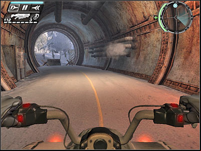 You won't have to attack these guys from a larger distances - Point of Impact I - Walkthrough - Timeshift - Game Guide and Walkthrough