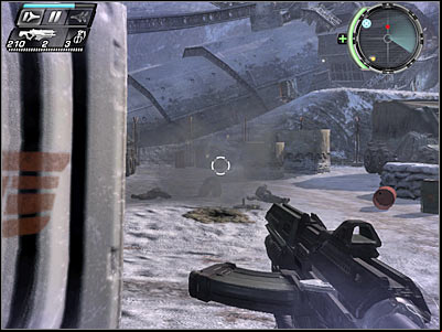 You should be able to see the vehicle very shortly - Point of Impact III - Walkthrough - Timeshift - Game Guide and Walkthrough