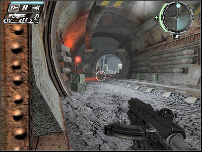 As you've probably noticed, there are some explosive barrels in this area - Liberation I - Walkthrough - Timeshift - Game Guide and Walkthrough