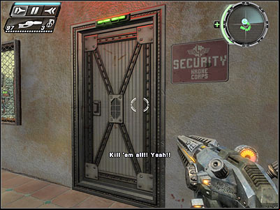 You may exit this room, because you won't find anything of interest here - Liberation II - Walkthrough - Timeshift - Game Guide and Walkthrough