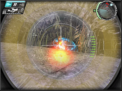 You should be hiding behind one of the larger boulders (screen) - Forced Entry I - Walkthrough - Timeshift - Game Guide and Walkthrough