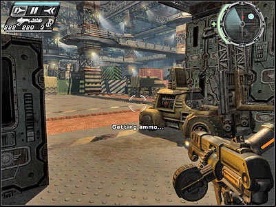 You will also come across a second ammunition crate very soon (screen) - Factory Recall III - Walkthrough - Timeshift - Game Guide and Walkthrough