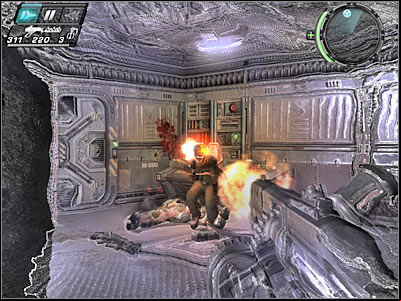 Open this new door - Sabotage III - Walkthrough - Timeshift - Game Guide and Walkthrough