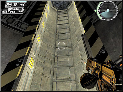 Start moving upwards - Sabotage IV - Walkthrough - Timeshift - Game Guide and Walkthrough
