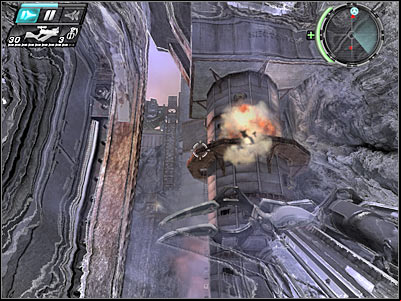 One of the enemy soldiers will appear on an upper balcony - Exeunt II - Walkthrough - Timeshift - Game Guide and Walkthrough