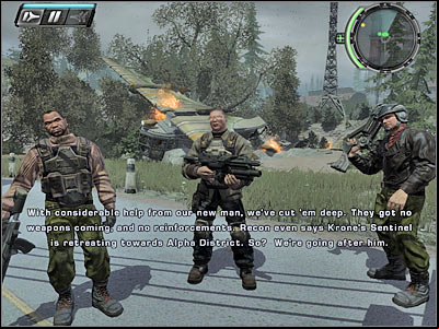 You will be using a heavy machine gun post for the next 40-60 seconds - Drive-By I - Walkthrough - Timeshift - Game Guide and Walkthrough