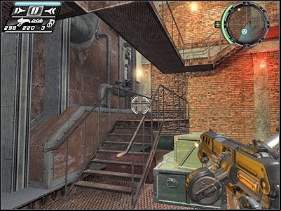 Use the pipes to move forward (screen) - Drive-By IV - Walkthrough - Timeshift - Game Guide and Walkthrough