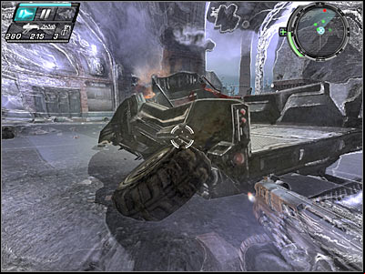 You are probably going to be attacked by a small group of enemy soldiers - Gate Crashers II - Walkthrough - Timeshift - Game Guide and Walkthrough