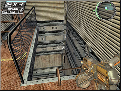 You may proceed towards a new door (screen) - The Wind Tunnel II - Walkthrough - Timeshift - Game Guide and Walkthrough