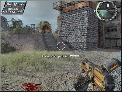 You will come across a new group of enemy soldiers near the exit - Repo Men I - Walkthrough - Timeshift - Game Guide and Walkthrough