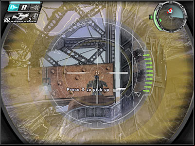 You must be extremely careful here, because a small group of soldiers will try to surprise you by attacking you from the rear (screen) - Repo Men II - Walkthrough - Timeshift - Game Guide and Walkthrough