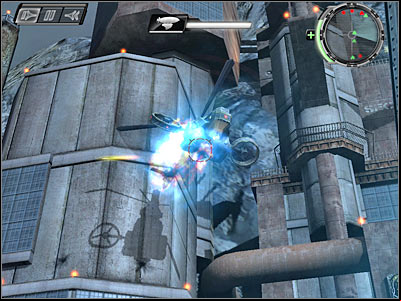 Once you've defeated enough targets, you will be allowed to leave the zeppelin - En Route I - Walkthrough - Timeshift - Game Guide and Walkthrough