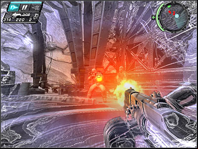 It would also be a good idea to jump over to a nearby ledge - En Route II - Walkthrough - Timeshift - Game Guide and Walkthrough