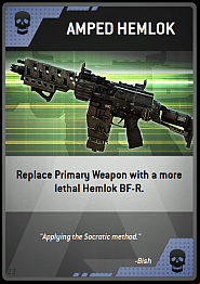 Name: Amped Hemlok - Burn Cards - Titanfall - Game Guide and Walkthrough
