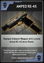 Name: Amped RE-45 - Burn Cards - Titanfall - Game Guide and Walkthrough