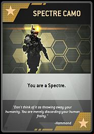 Name: Spectre Camo - Burn Cards - Titanfall - Game Guide and Walkthrough