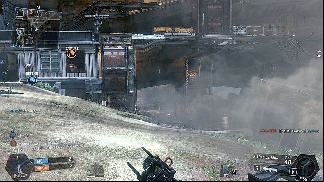 On one side of the ship there is a wide pathway leading to the other side - Relic - Maps - Titanfall - Game Guide and Walkthrough