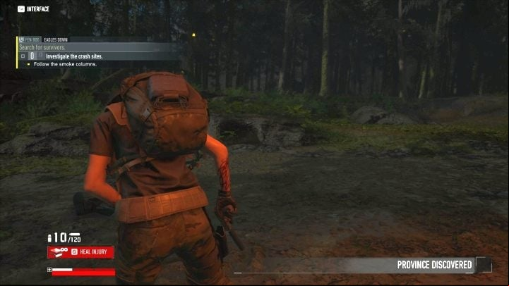 We treat the wounded character at the beginning of the game. - Wounds, injuries and stamina | Tom Clancys Ghost Recon Breakpoint Guide - Basics - Tom Clancys Ghost Recon Breakpoint Guide
