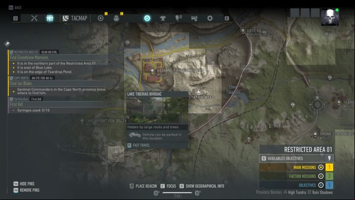 To use fast travel, you need to unlock bivouac sites. - How to use fast travel in Tom Clancys Ghost Recon Breakpoint? - FAQ - Tom Clancys Ghost Recon Breakpoint Guide