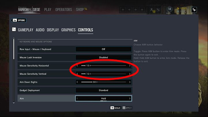 Mouse sensitivity determines Operators reactions to your movement - Setting the mouse or pads analog stick in Rainbow Six Siege - Proper system and game configuration - Rainbow Six Siege Game Guide