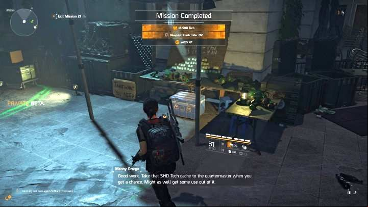 Completing missions gives you access to valuable materials and items. - How to quickly get crafting materials in The Division 2? - FAQ - The Division 2 Guide