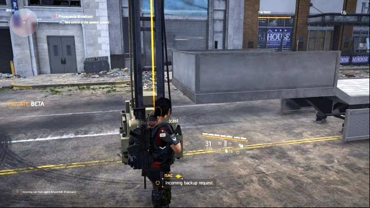 To begin the mission, you need to activate the broadcast system - Propaganda Broadcast | Additional Activities in The Division 2 - Additional Activities - The Division 2 Guide
