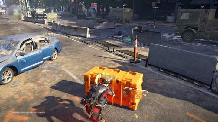 A chest containing supplies. - Supply Drop | Additional Activities in The Division 2 - Additional Activities - The Division 2 Guide