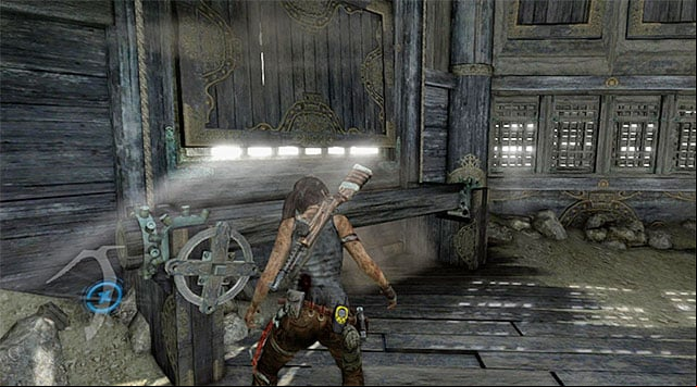 Go up the ramp to the upper floor, but be ready to kill a single guard wholl try to ambush you - Find a Way Out | 11: Another Fine Mess Walkthrough - 11: Another Fine Mess | Walkthrough - Tomb Raider Game Guide