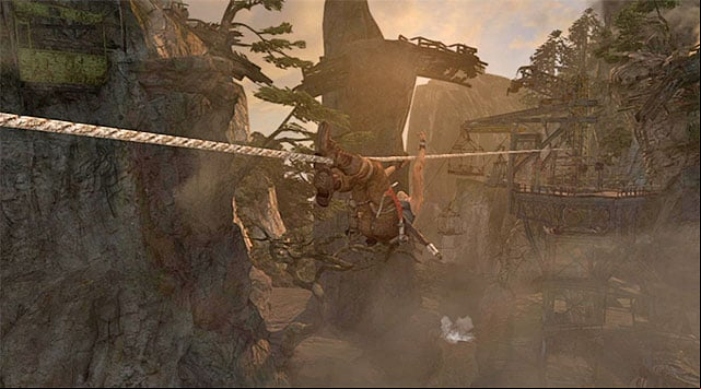 Head north-west along a very linear path - Find a Way Down to the Beach | 20: The Fast Way Down Walkthrough - 20: The Fast Way Down | Walkthrough - Tomb Raider Game Guide