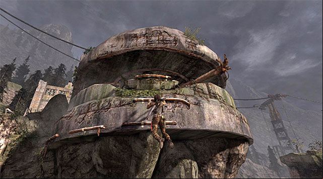 Again, leap over to some interactive ledges and keep moving right - Reach the Endurance Wreck (part 2) | 22: Gone Missing Walkthrough - 22: Gone Missing | Walkthrough - Tomb Raider Game Guide