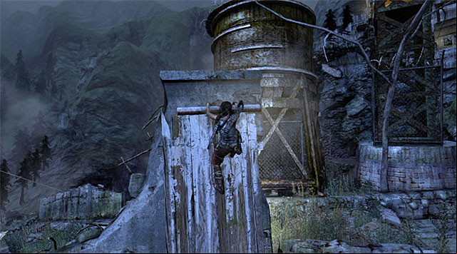 It is time for new part of climbing - Enter the Research Base | 23: Storm Chaser Walkthrough - 23: Storm Chaser | Walkthrough - Tomb Raider Game Guide