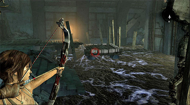 For a change, go left now - The Flooded Vault | Optional Tombs: Shipwreck Beach - Shipwreck Beach | Optional Tombs - Tomb Raider Game Guide
