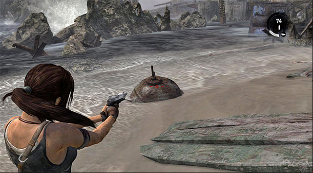 MINE 2/10 - Mine Sweeper | Collectibles: Shipwreck Beach - Collectibles: Shipwreck Beach - Tomb Raider Game Guide