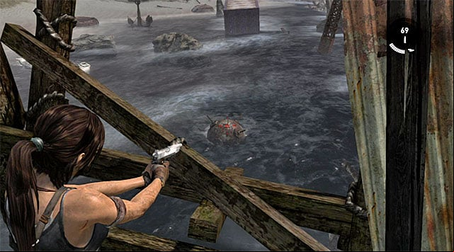 MINE 3/10 - Mine Sweeper | Collectibles: Shipwreck Beach - Collectibles: Shipwreck Beach - Tomb Raider Game Guide